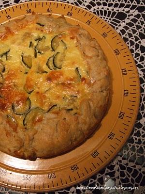 Torta salata con zucchine e speck