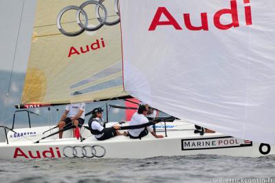 Vela - Audi Melges 24 Sailing Team quarto a Key West