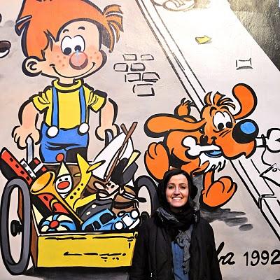 bruxelles: il paese dei fumetti