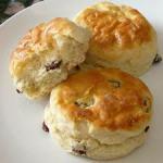 Scones all'uvetta