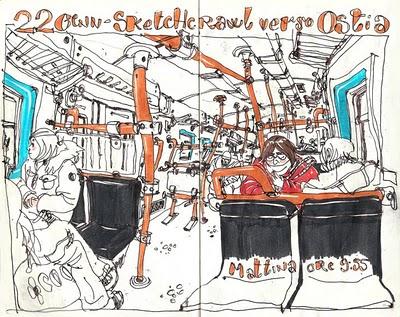 30°SKETCHCRAWL ad Ostia!