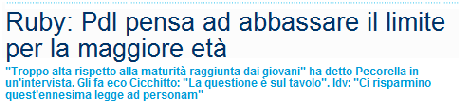 Attenzione, potrei già essere maggiorenne (perché di sicuro è retroattivo)