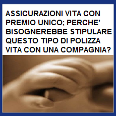 Perche’ stipulare un’ assicurazione vita a premio unico?