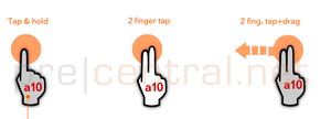 webos gestures Palm Topaz: foto, caratteristiche e scheda tecnica del tablet di HP