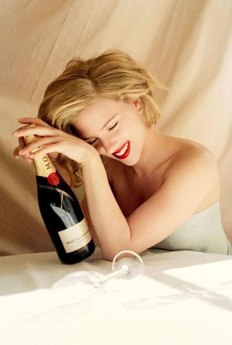 Scarlett Johansson per Möet & Chandon