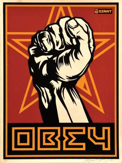 Obey a Roma -Shepard Fairey - A Private Collection'