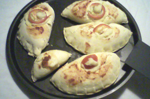 Un gustoso calzone vegan