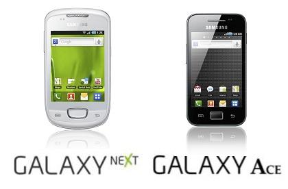 Comunicato Stampa – Samsung: La famiglia Galaxy cresce (Ace e Next)
