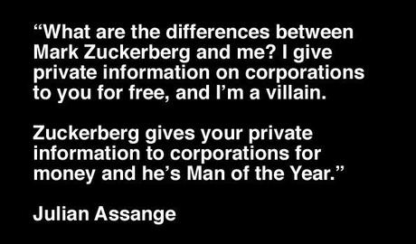 ASSANGE VS ZUCKERBERG