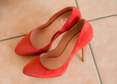 ShoeRoom #21 Red Coral Pumps from Icone!