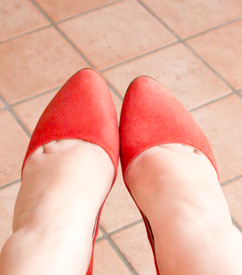 ShoeRoom #21 Red Coral Pumps from Icone!