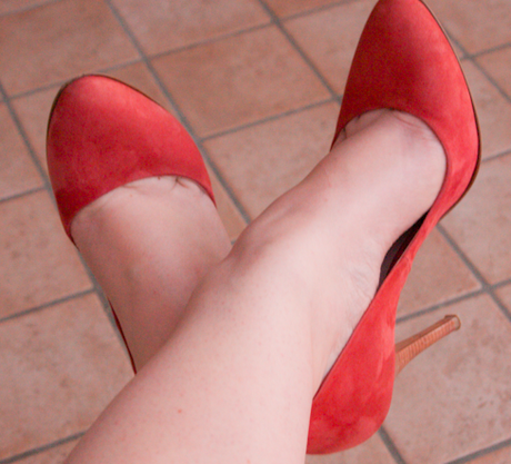 ShoeRoom #21 Red Coral Pumps from Icone!
