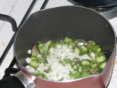 Zuppa di grano saraceno agli asparagi light