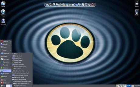 JWM (Joe's Window Manager) desktop environment per i sistemi Linux.