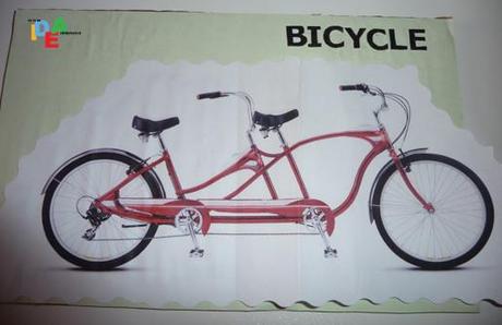 B COME… BICYCLE=BICICLETTA