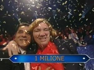 Michela De Paoli vince 1 milione di € al Milionario