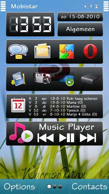 Gdesk v035 beta 4  ( Interfaccia S^3 su Symbian 5th )