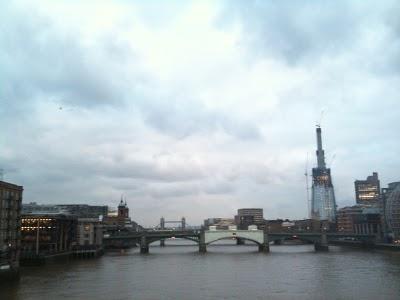 Foto del / dal Millenium bridge di Londra
