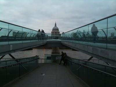 Foto del / dal Millenium bridge di Londra