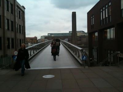 Foto del / dal Millenium bridge di Londra