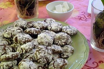 Quando il Cioccolato é protagonista: Chocolate crinkle cookies!