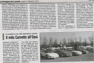 The Foundation Day, 1st Anniversary of Corvette North Owners