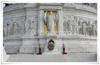 Roma la città eterna. Piazza Venezia e il Campidoglio.