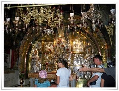 Gerusalemme la città santa. La Basilica del Santo Sepolcro.