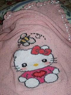 Ed ecco la copertina Hello Kitty finita!