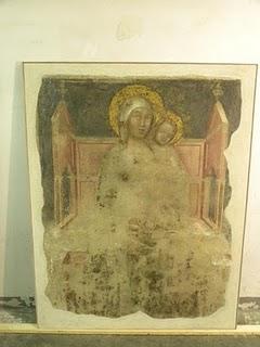 Il restauro della Madonna in trono della chiesa di San Michele di Fidenza