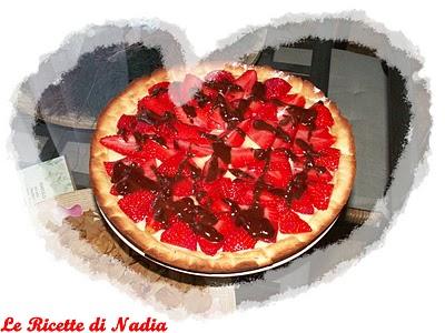 Crostata alla crema pasticcera con fragole