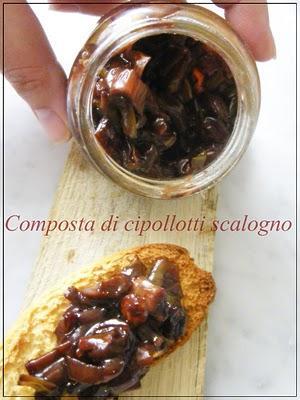 Composta di cipollotti scalogno Composta di cipollotti scalogno