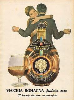 (1963) pubblicità - VECCHIA ROMAGNA (brandy)