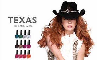 OPI presenta TEXAS COLLECTION