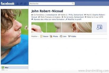 facebook profile example