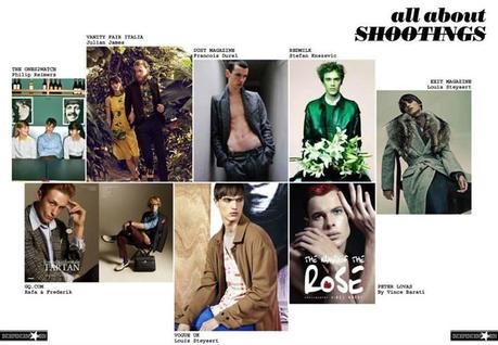 INDEPENDENT MEN DIARY FEBRUARY 2014 FASHION MODELS LIFESTYLE