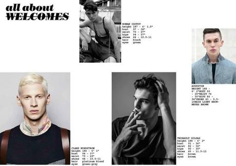 INDEPENDENT MEN DIARY FEBRUARY 2014 FASHION MODELS LIFESTYLE