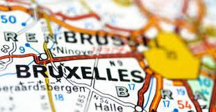 Bruxelles on a map