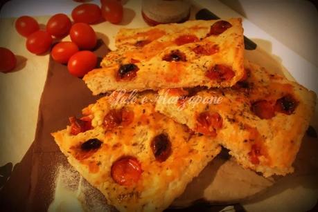 FOCACCIA BARESE CON LIEVITO MADRE