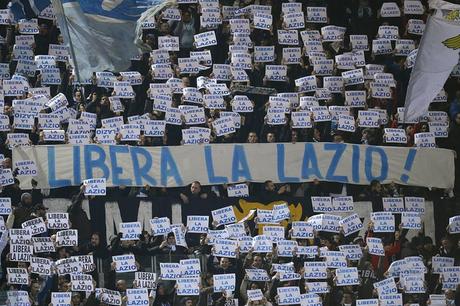 Libera la Lazio! 40.000 persone contro la gestione Lotito