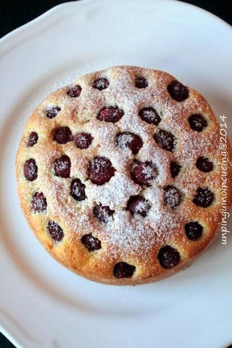 Torta morbida ai lamponi