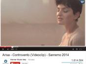 Arisa Controvento (Videoclip) Sanremo 2014 meno giorni 1.600.000 visite