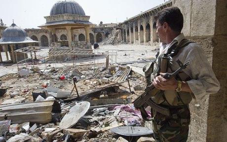 Aleppo, la Grande Moschea (Fonte: Telegraph.co.uk, copyright @David Rose)