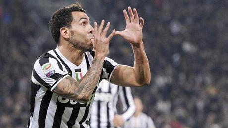 2014, Carlos Tevez, Juventus-Torino, AP/LaPresse