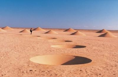 DESERT BREATH – Land art le splendide figure geometriche nel deserto +Foto e Video