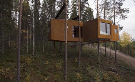 exterio - Treehotel Svezia