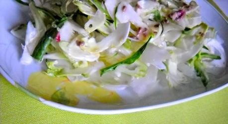 Insalata di puntarelle alla romana