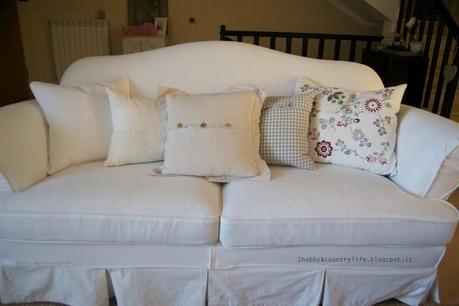 { Here I am!! } { La nuova cover per il divano.. } - shabby&countrylife.blogspot.it