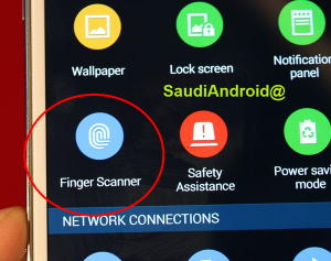 S5 finger scanner