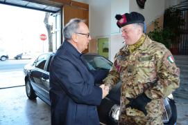 Bari/ Esercito Italiano. Il Prefetto di Bari in visita al Comando Brigata “Pinerolo”